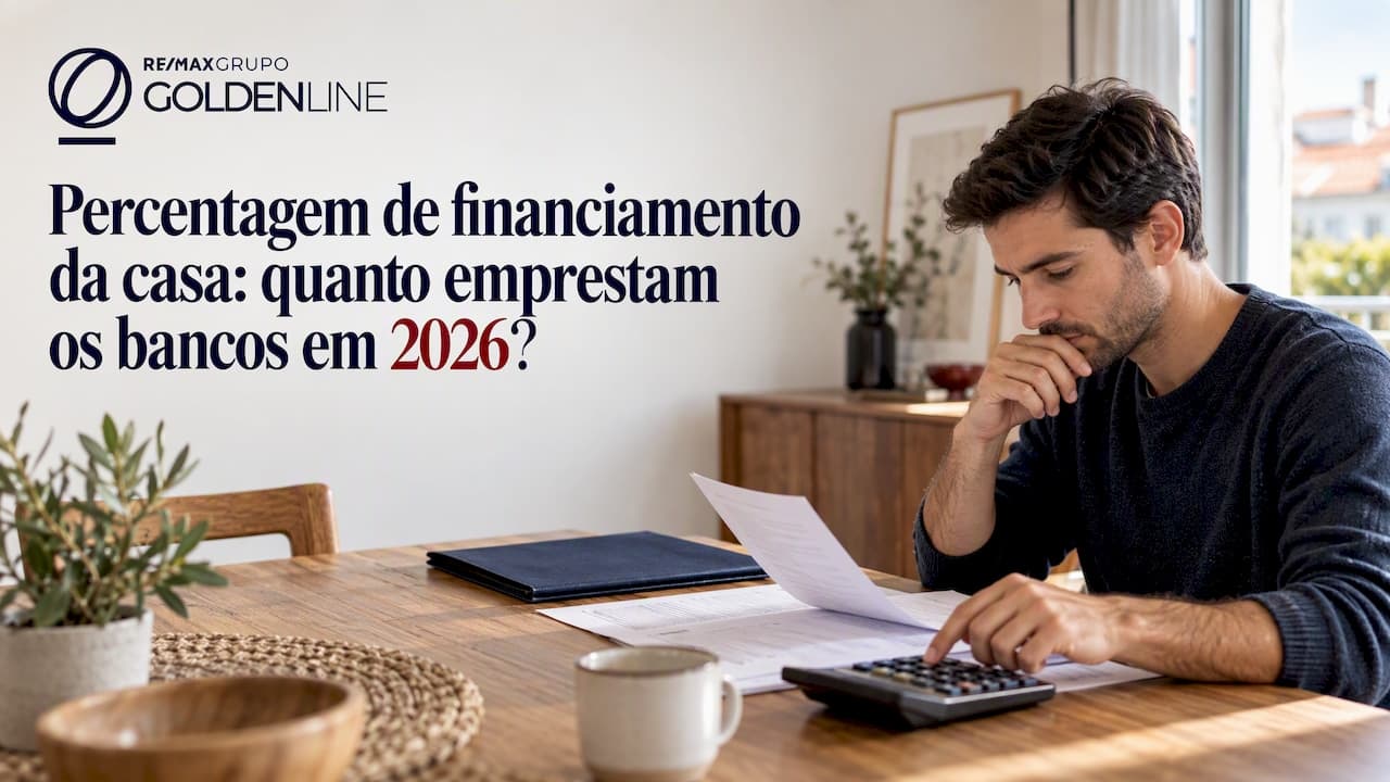 Percentagem de financiamento casa: quanto os bancos emprestam em 2026